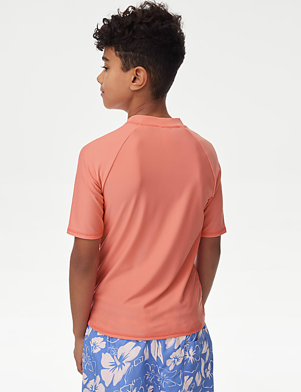 Quarter Zip Rash Vest (2-16 Yrs)