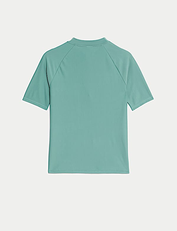 Quarter Zip Rash Vest (2-16 Yrs)