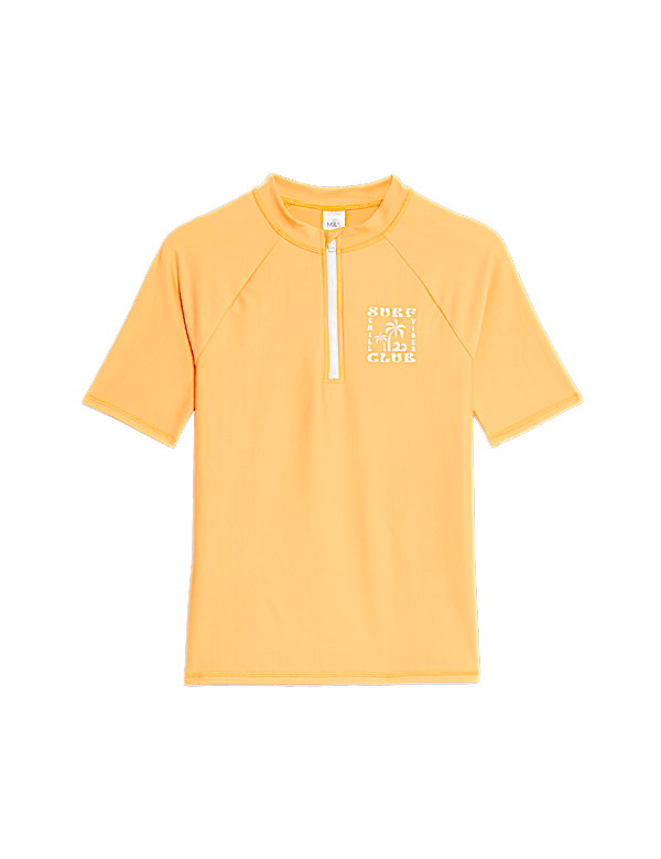 Quarter Zip Rash Vest (2-16 Yrs)