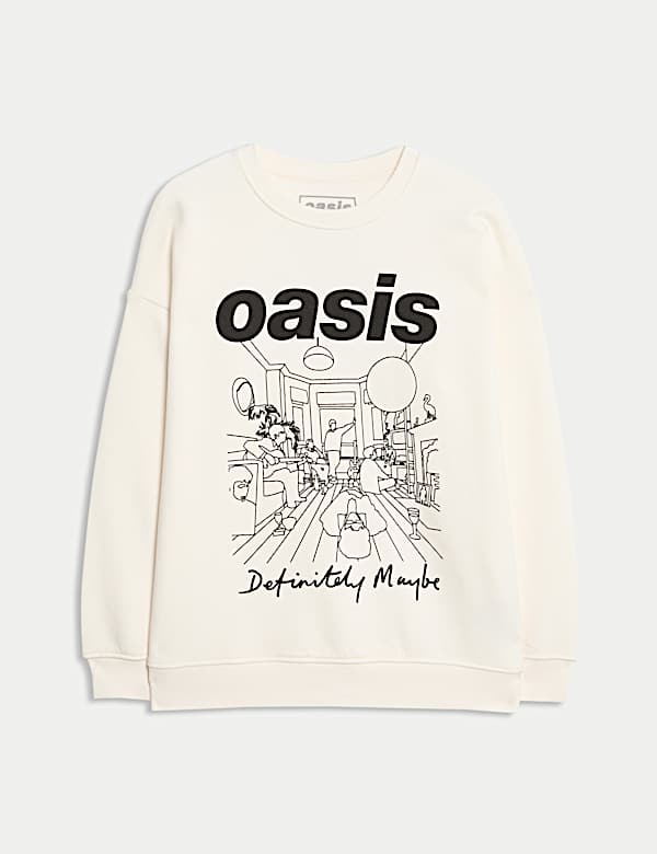 Sweat à motif graphique Oasis (du 6 au 16 ans) - BE