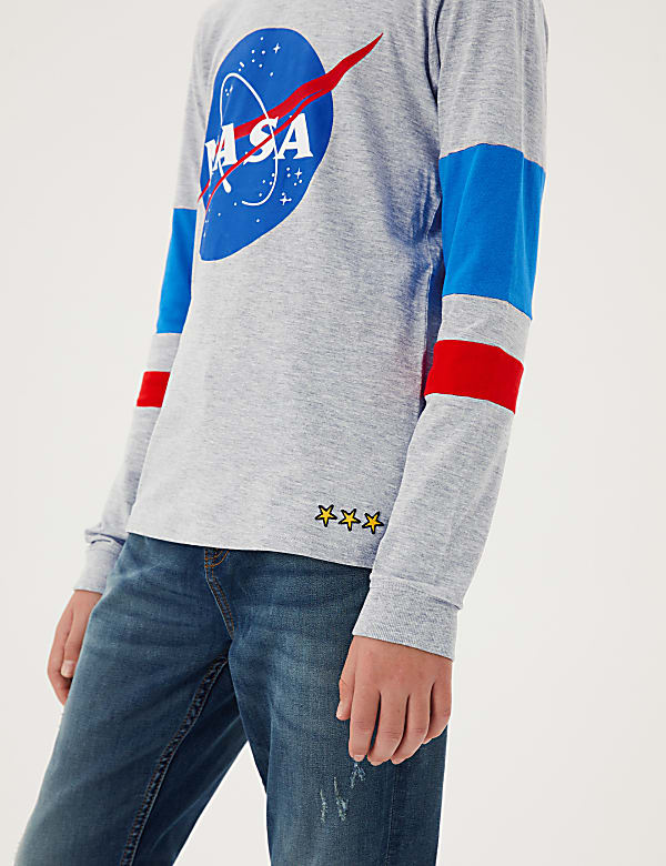 NASA™ Cotton Rich Top (6-16 Yrs)