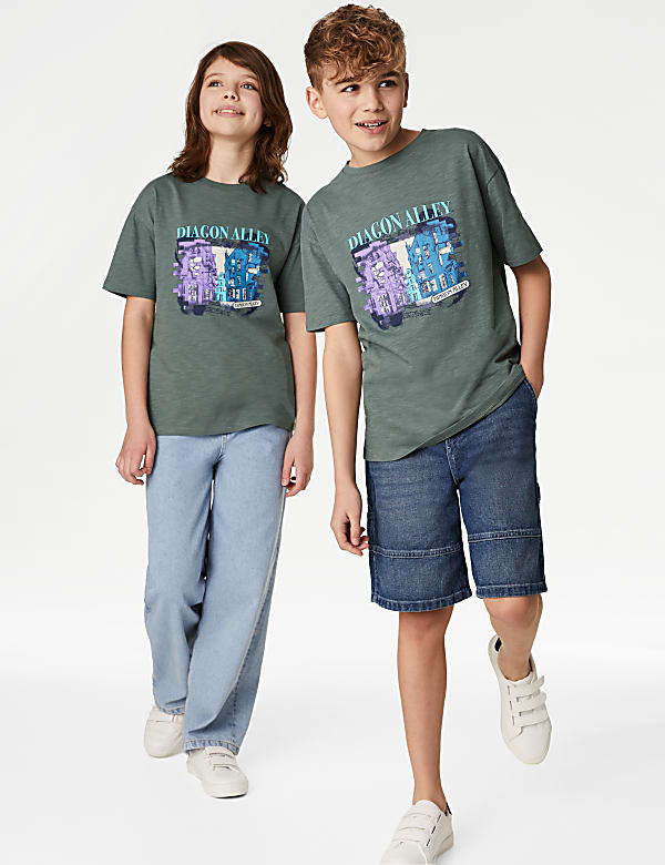 Pure Cotton Harry Potter™ T-Shirt (6-16 Yrs)