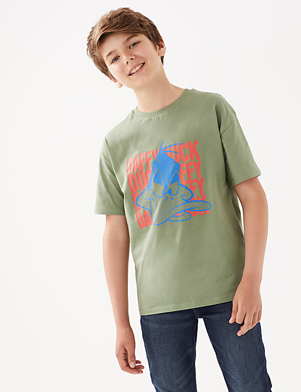 Pure Cotton Looney Tunes™ T-Shirt (6-16 Yrs)