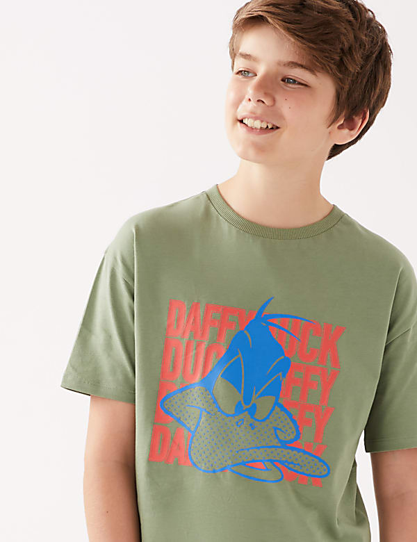 Pure Cotton Looney Tunes™ T-Shirt (6-16 Yrs)
