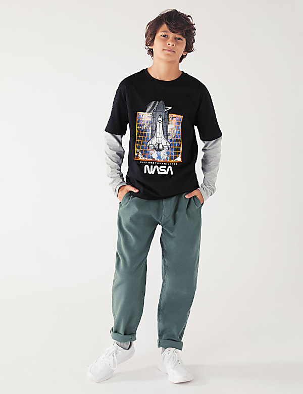 Cotton Rich NASA&trade; T-Shirt (6 - 16 Yrs)