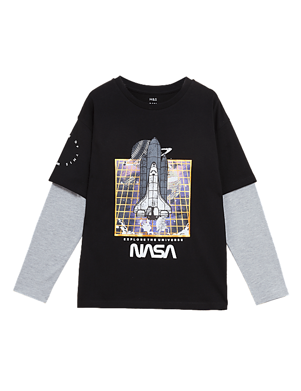 Cotton Rich NASA&trade; T-Shirt (6 - 16 Yrs)