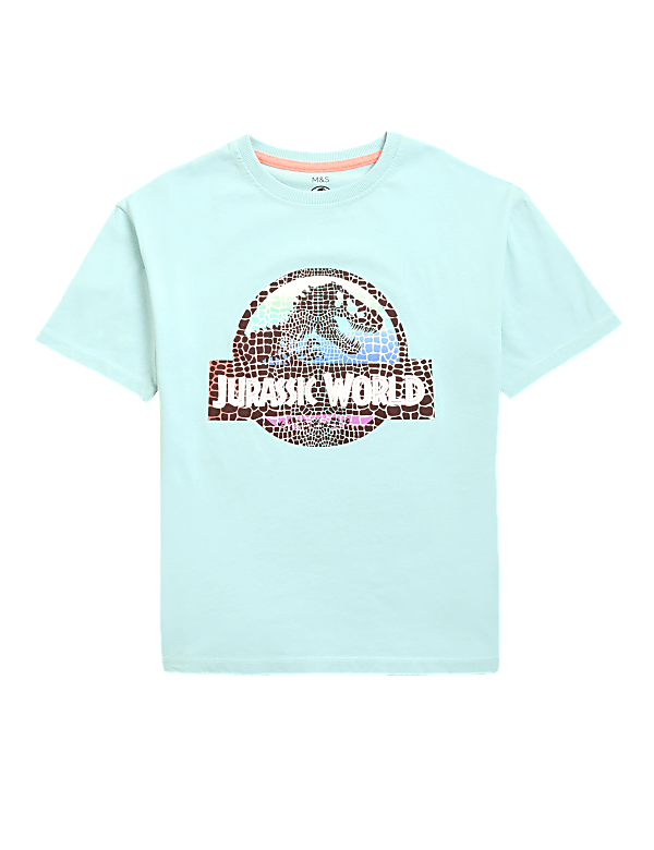 Jurassic World™ Pure Cotton T-Shirt (6-16 Yrs)