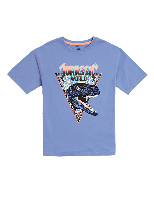 Pure Cotton Jurassic World™ T-Shirt (6-16 Yrs)