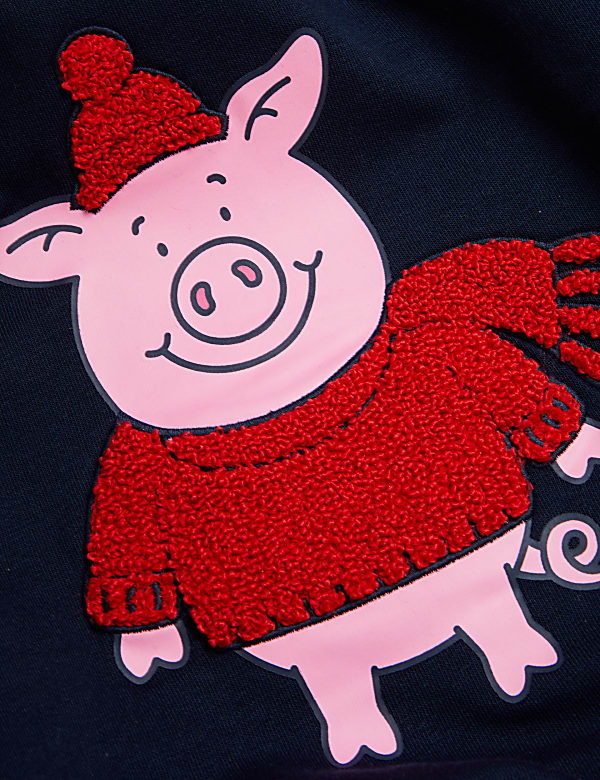 Cotton Rich Percy Pig™ Hoodie  (6 -16 Yrs)