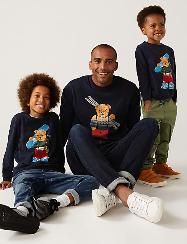 Marks and spencer boys jumpers 2025