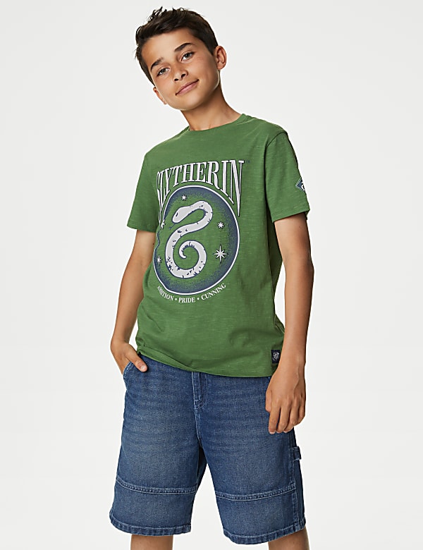 Pure Cotton Harry Potter™ Slytherin T-Shirt