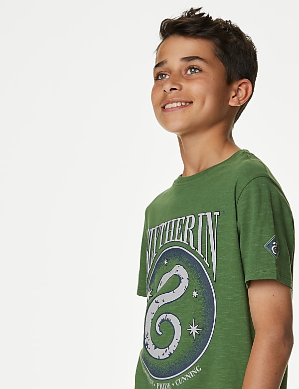 Pure Cotton Harry Potter™ Slytherin T-Shirt