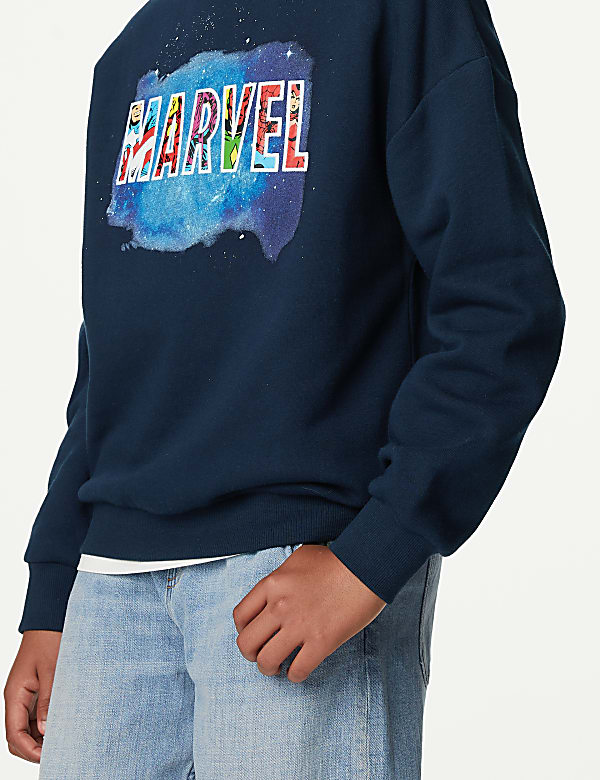 Cotton Rich Marvel™ Sweatshirt