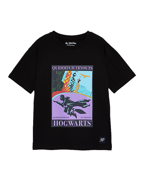 Pure Cotton Harry Potter™ Quidditch T-Shirt (6-16 Yrs)