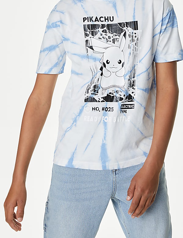 Pure Cotton Pokémon™ Tie Dye T-Shirt