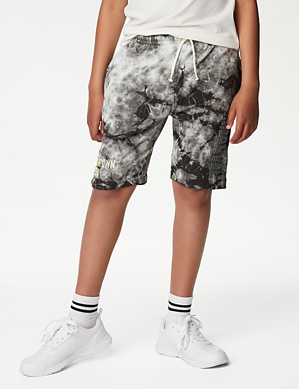 Cotton Rich Marvel™ Tie Dye Shorts (6-16 Yrs)