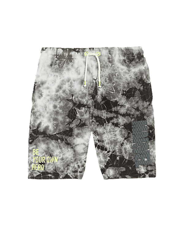 Cotton Rich Marvel™ Tie Dye Shorts (6-16 Yrs)