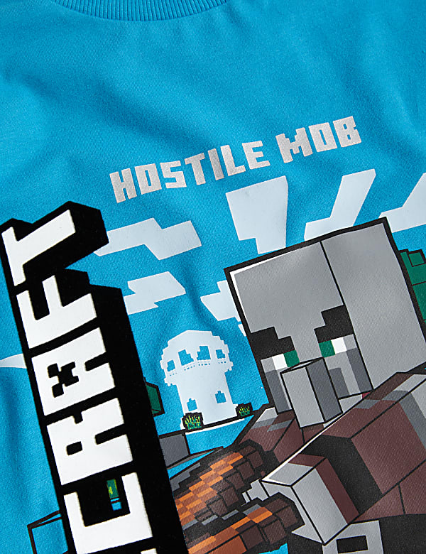 Pure Cotton Minecraft™ T-Shirt (6-16 Yrs)