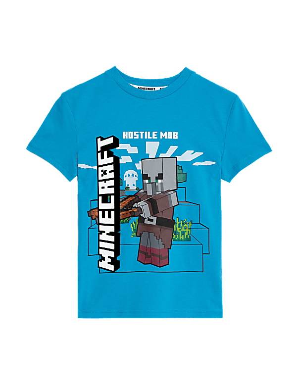 Minecraft t shirt marks and spencer outlet