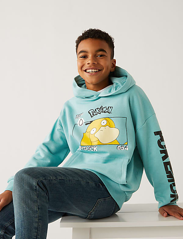 Cotton Rich Pokémon™ Hoodie (6-16 Yrs)