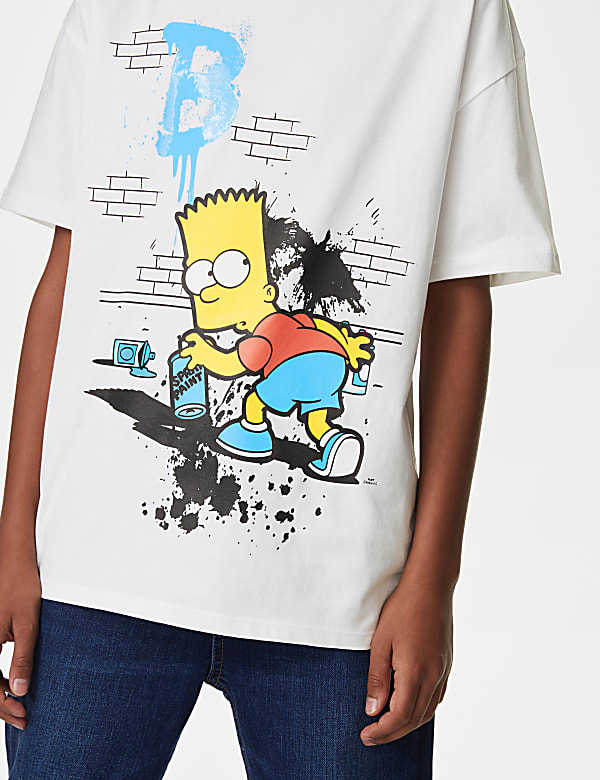 Pure Cotton The Simpsons™ T-Shirt (6-16 Yrs)