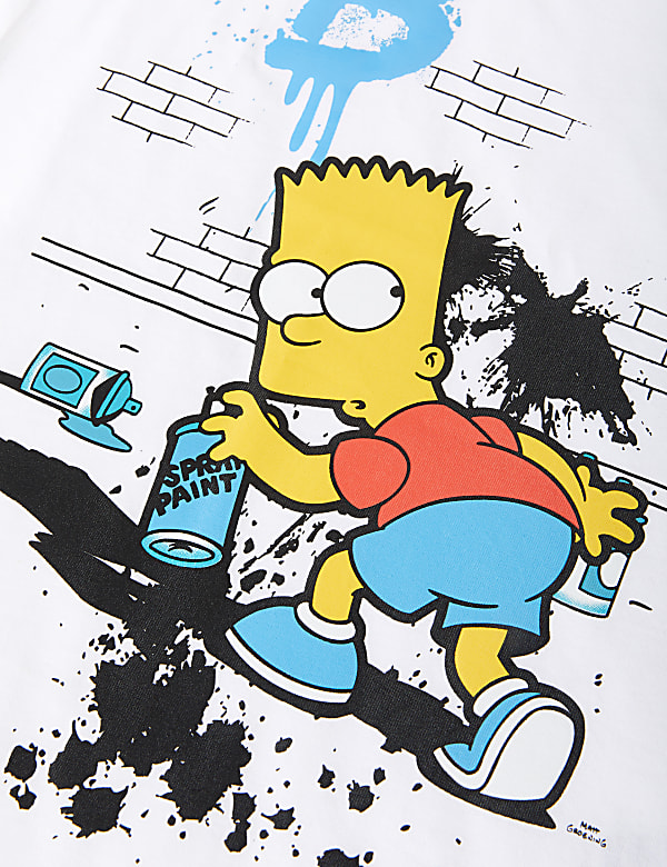 Pure Cotton The Simpsons™ T-Shirt (6-16 Yrs)