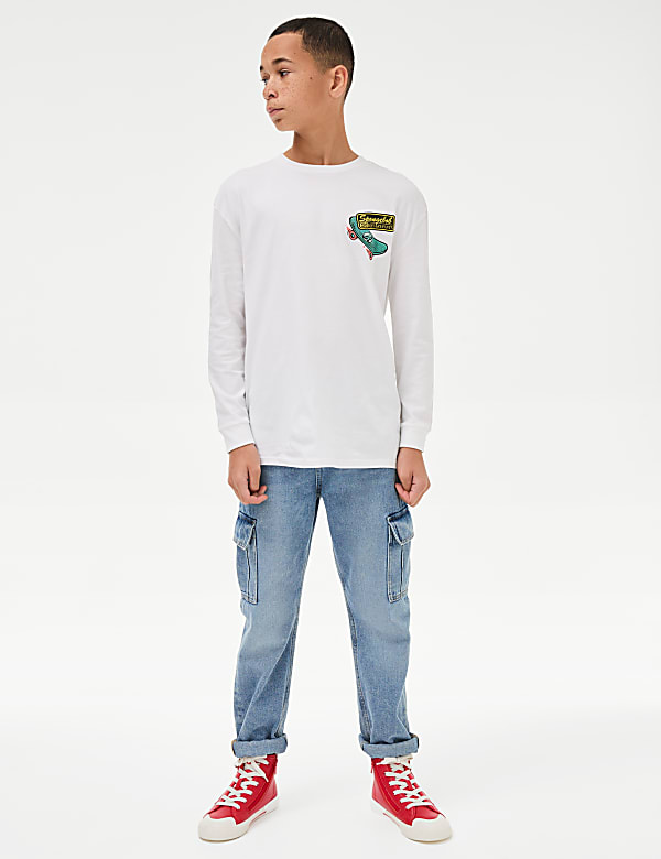 Pure Cotton SpongeBob Squarepants&trade; Top (6-16 Yrs) - AU