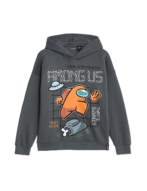 Among Us™ Cotton Rich Hoodie (6-16 Yrs)