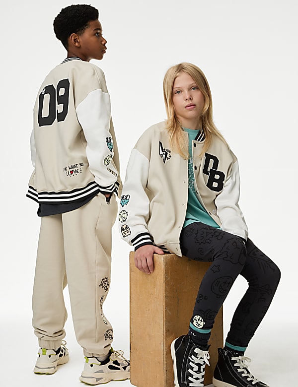 Cotton Rich Bomber Jacket (6-16 Yrs)
