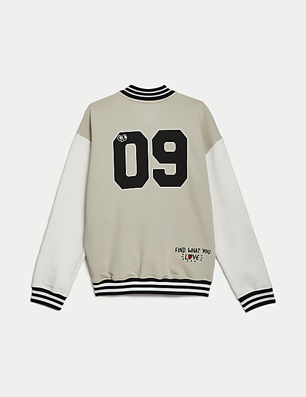 Cotton Rich Bomber Jacket (6-16 Yrs)