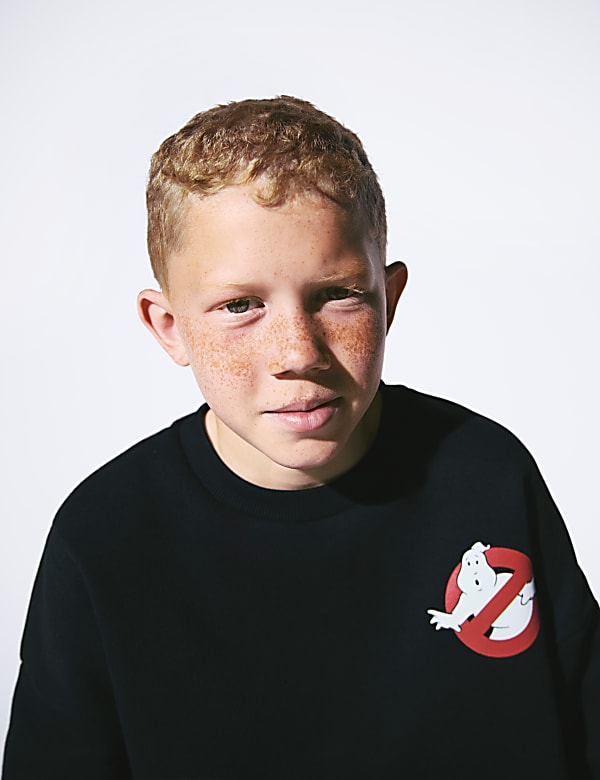 Cotton Rich GhostBusters™ Sweatshirt (6-16 Yrs)