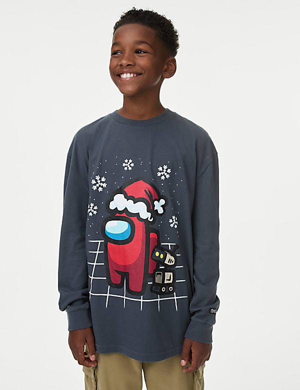 Among Us™ Christmas Top (6-16 Yrs)