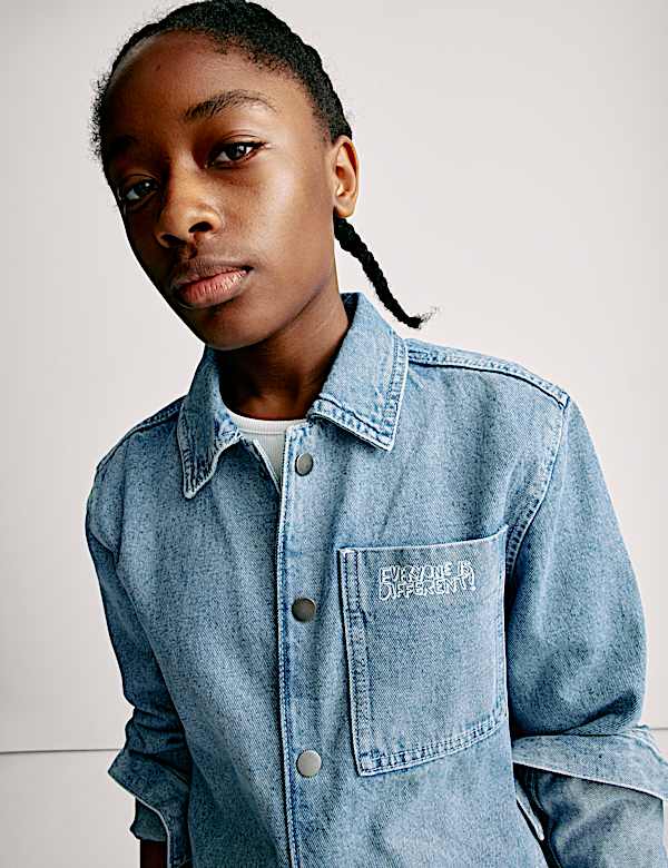 The Doodle Boy Graffiti Denim Jacket (2-16 Yrs) - BE