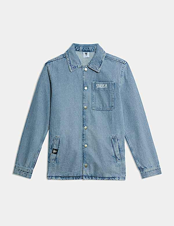 The Doodle Boy Graffiti Denim Jacket (2-16 Yrs) - BE