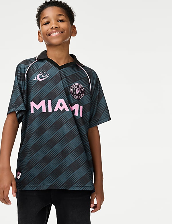 Inter Miami&trade; Football Polo Shirt (2-16 Yrs) - ID