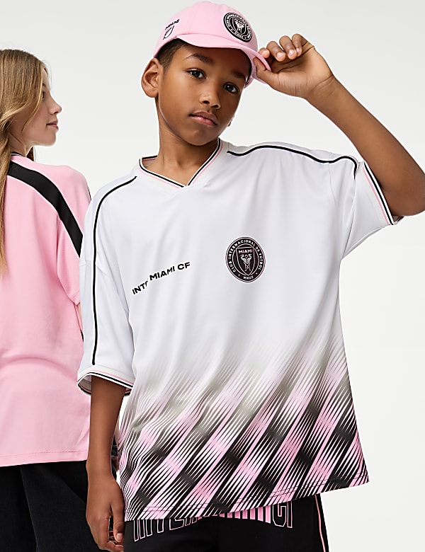 Cotton Rich Inter Miami™ Football T-Shirt (2-16 Yrs) - DE