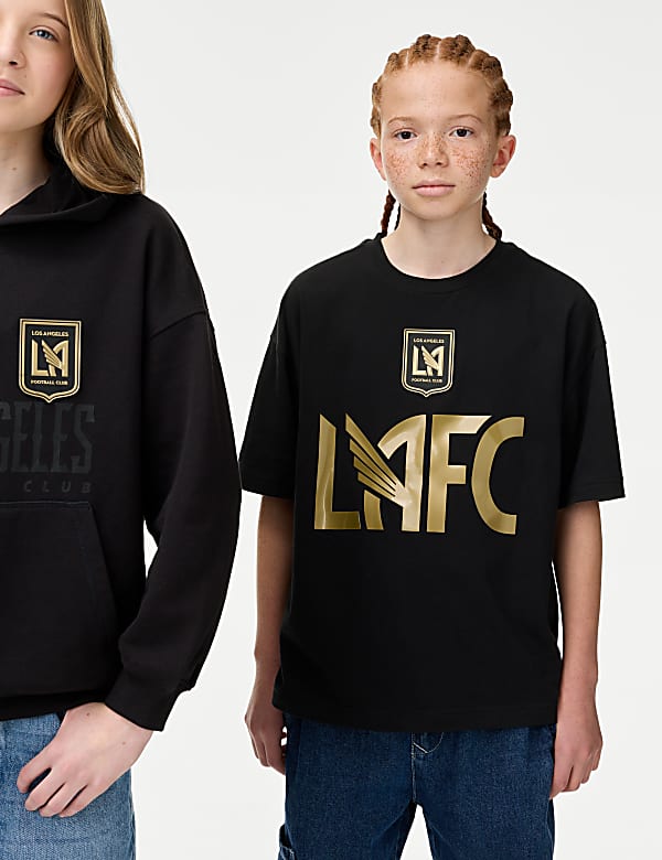 Pure Cotton LA Galaxy T-Shirt (2-16 Yrs) - DE