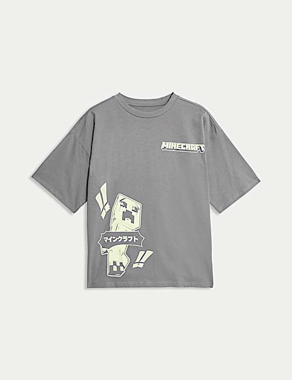 Pure Cotton Minecraft™ Ombre T-Shirt (6-16yrs) - US