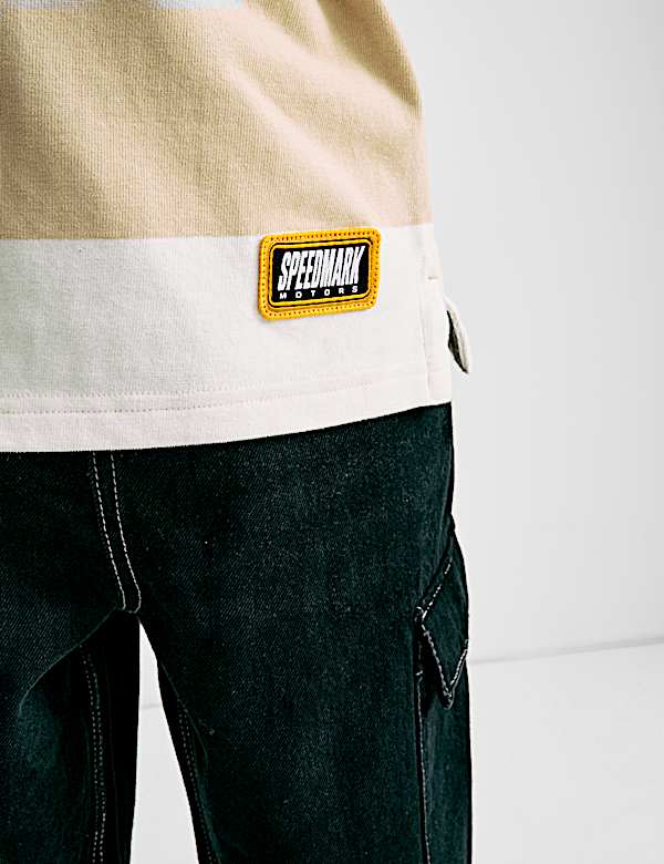 Pure Cotton McLaren F1 Team Rugby Top (6-16 Yrs) - EE