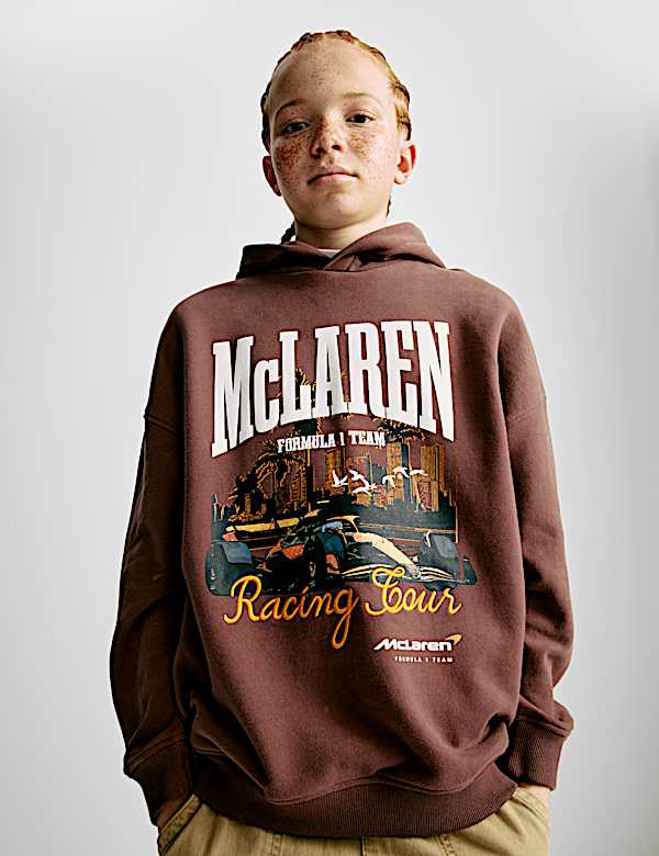 Cotton Rich McLaren F1 Team Hoodie (6-16 Yrs) - MX