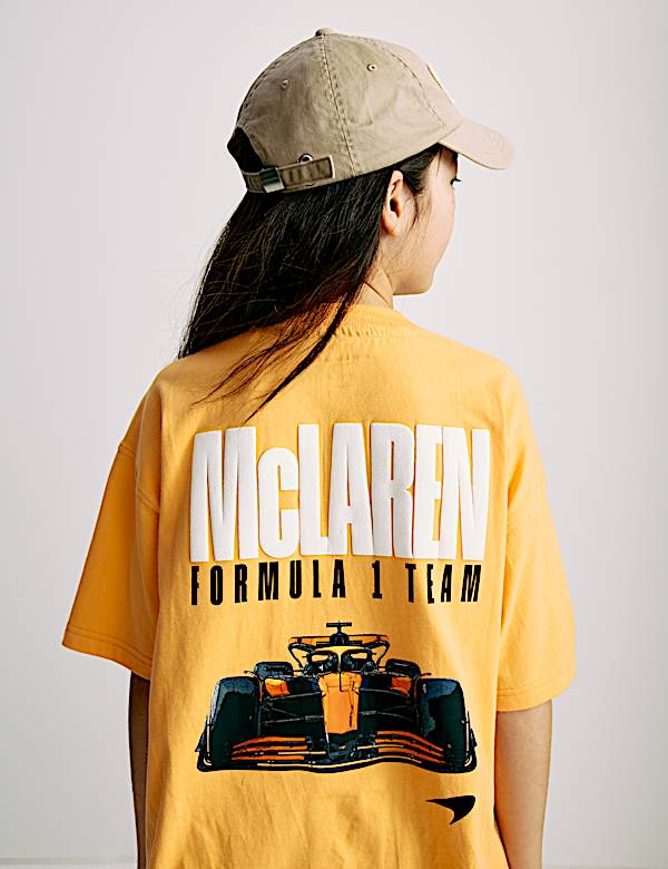 חולצת טי McLaren F1 Team מכותנה טהורה (16-2 שנים) - IL