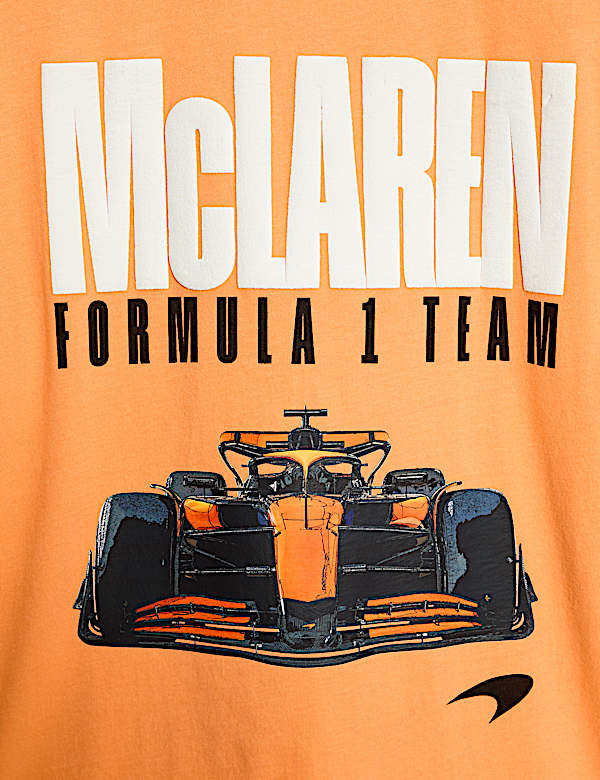 חולצת טי McLaren F1 Team מכותנה טהורה (16-2 שנים) - IL
