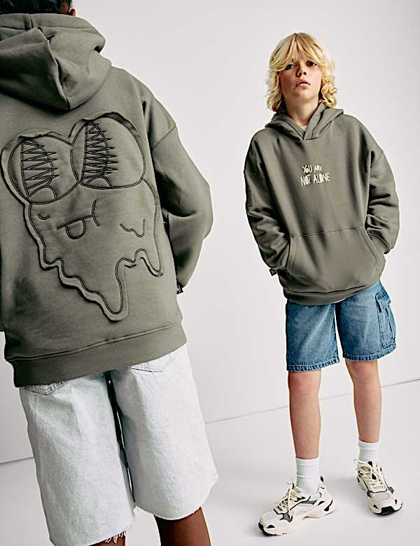 The Doodle Boy Cotton Rich Hoodie (4-16 Yrs) - NL