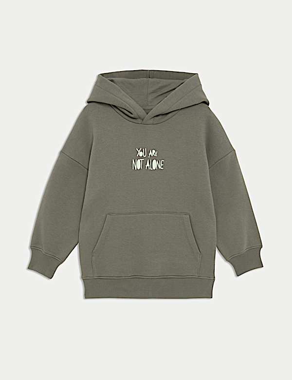 Sweat à capuche en coton Doodle Boy (du 4&nbsp;au 16&nbsp;ans) - CA