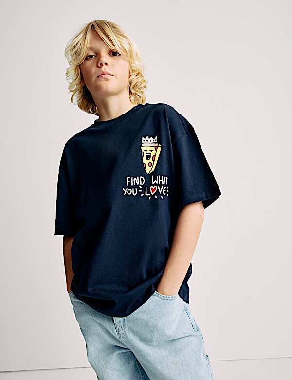 Doodle Boy Graphic Tshirt