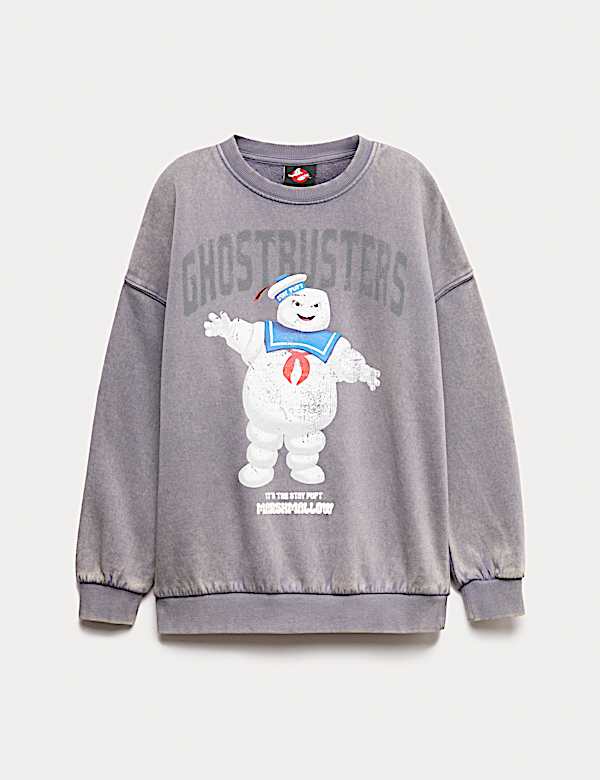 Cotton Rich Ghostbusters™ Sweatshirt (6-16 Yrs) - CY