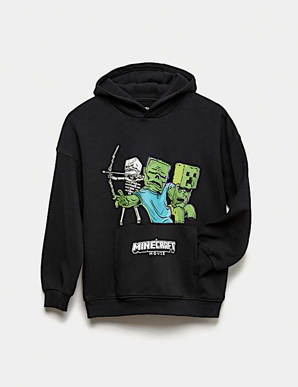 Cotton Rich Minecraft™ Halloween Hoodie (6-16 Yrs) - BN
