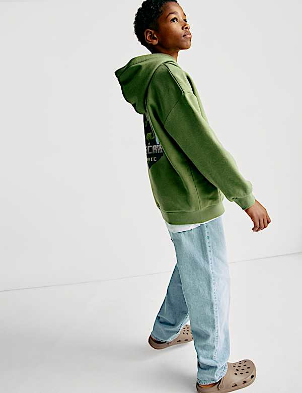 Cotton Rich Minecraft&trade; Hoodie (8-16 Yrs) - HU