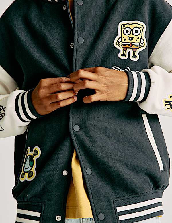 Doodle Boy™ x SpongeBob SquarePants™ Bomber Jacket (4-16 Yrs) - HR
