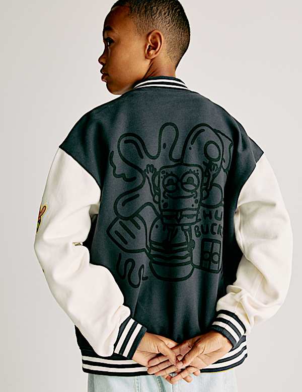 Doodle Boy™ x SpongeBob SquarePants™ Bomber Jacket (4-16 Yrs) - HR